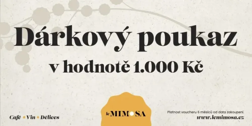 Poukaz na 1000 Kč
