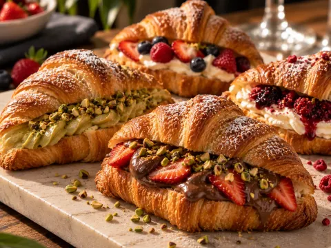 Sweet Filled Croissant