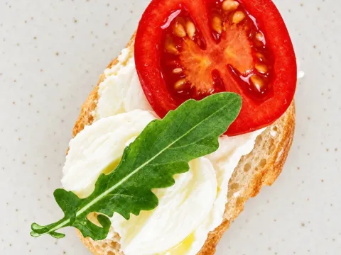 Kanapky caprese